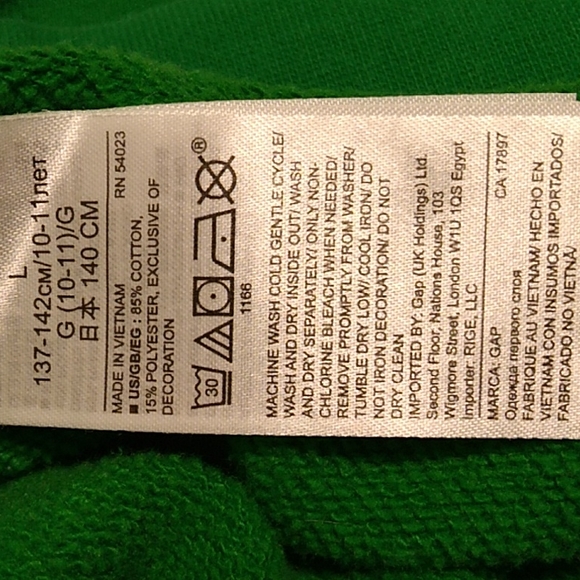 FLASH SALE! GAP Kids Sweater Sz.1 (10) Gently Worn  Very Good Condition - Picture 6 of 7